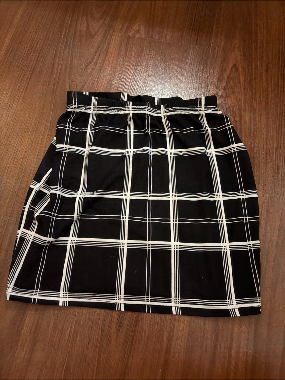 Plaid skirt